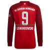 Maillot à Manches Longues FC Bayern Munich Robert Lewandowski 9 Domicile 2021-22 Pour Homme